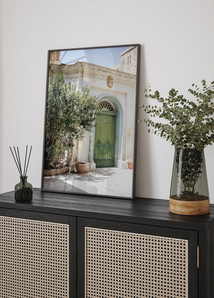 Green Door Plakat - Posterbox.dk