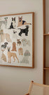 Dogs in glasses Print Plakat - Posterbox