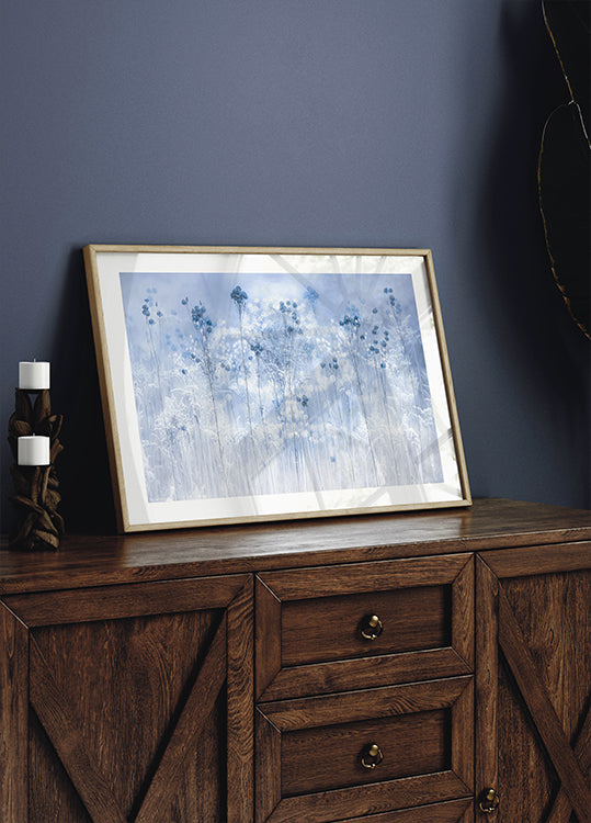 Icy blue Plakat - Posterbox