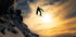 Sunset Snowboarding Plakat - Posterbox