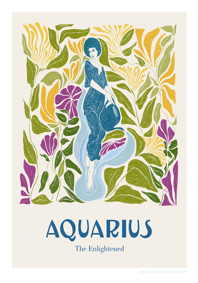 Jlr Aquarius Copy Plakat - Posterbox