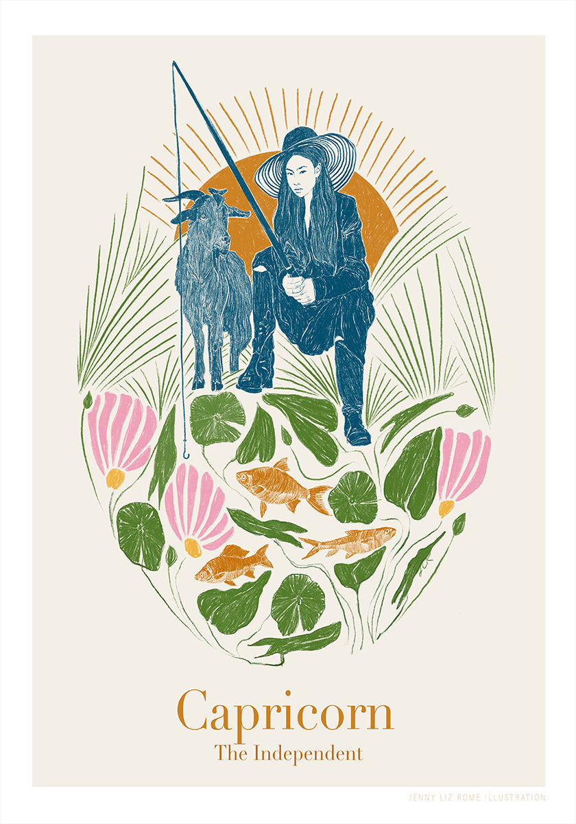 Jlr Capricorn Copy Plakat - Posterbox