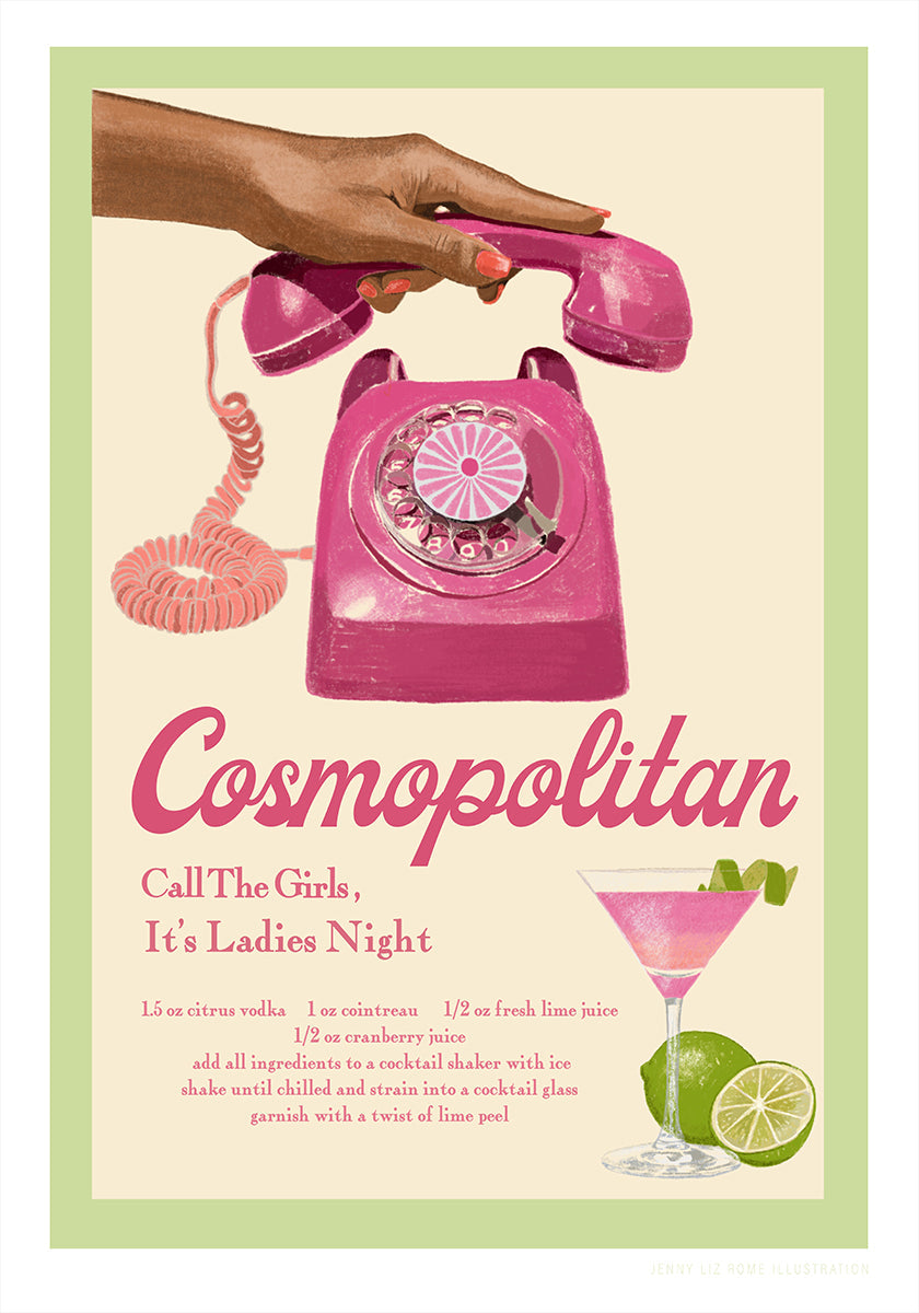 Jlr Cocktails Cosmopolitan - Posterbox