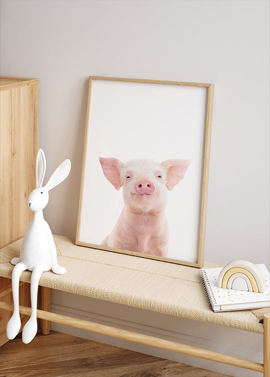 Baby Pig Plakat - Posterbox