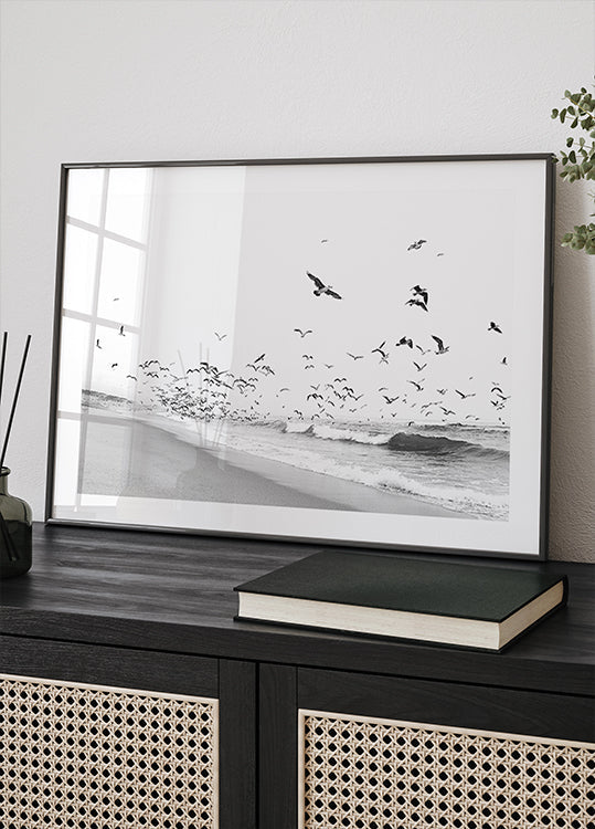 Seascape BW Plakat - Posterbox