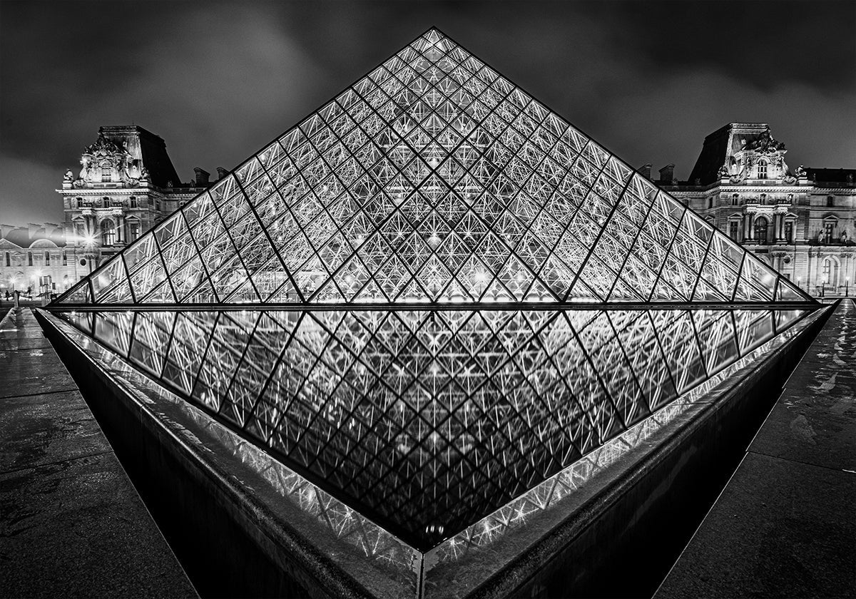 Louvre Paris Plakat - Posterbox