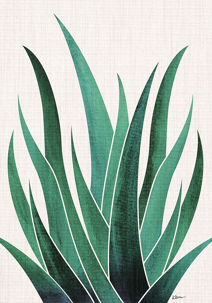 Desert Agave Cactus Plakat - Posterbox