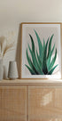 Desert Agave Cactus Plakat - Posterbox