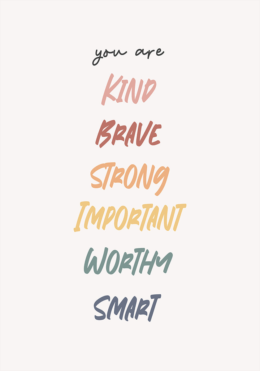 Affirmation Plakat - Posterbox
