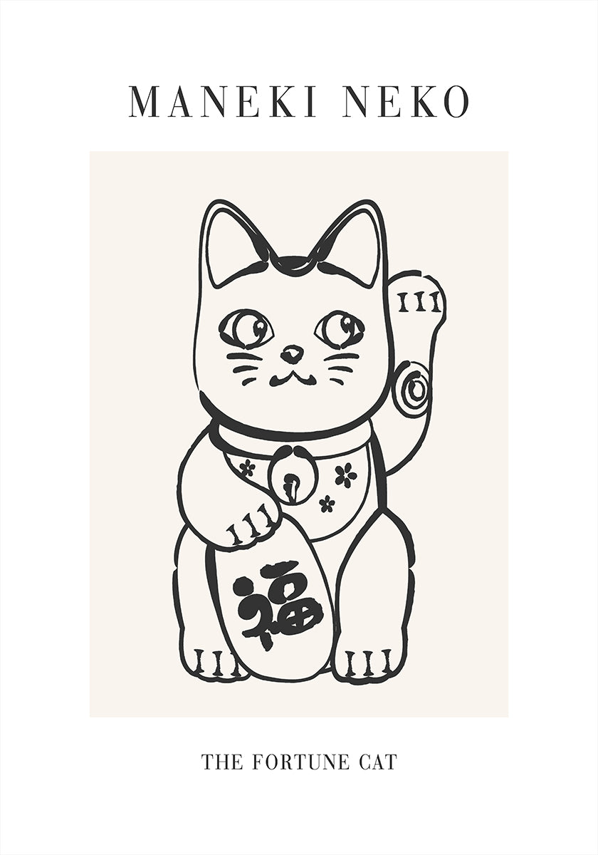 Manekineko No2 Plakat - Posterbox