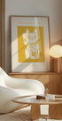 Maneki-Neko Yellow Cat (NEW) - Posterbox