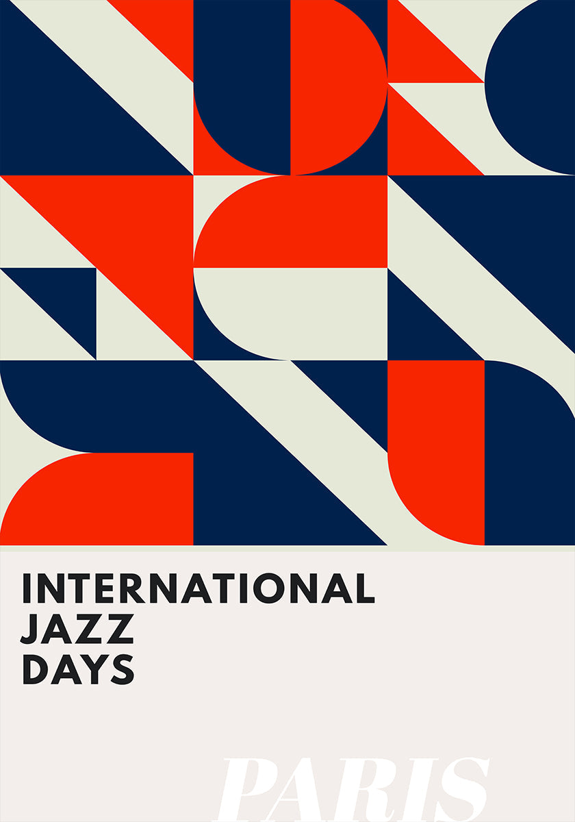 Jazz Days Paris Plakat - Posterbox