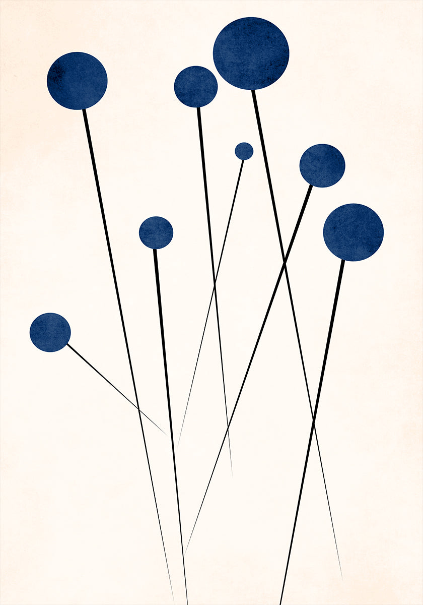 Wild Blueberries Plakat - Posterbox