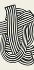 Striped Abstract In Black Plakat - Posterbox
