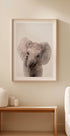 Peekaboo Baby Elephant Plakat - Posterbox