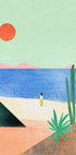 Beach Girl ii Plakat - Posterbox