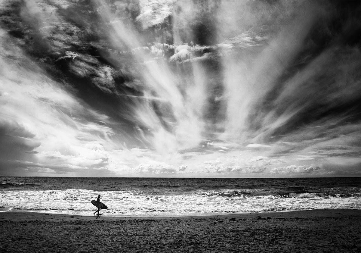 The loneliness of a surfer - Posterbox