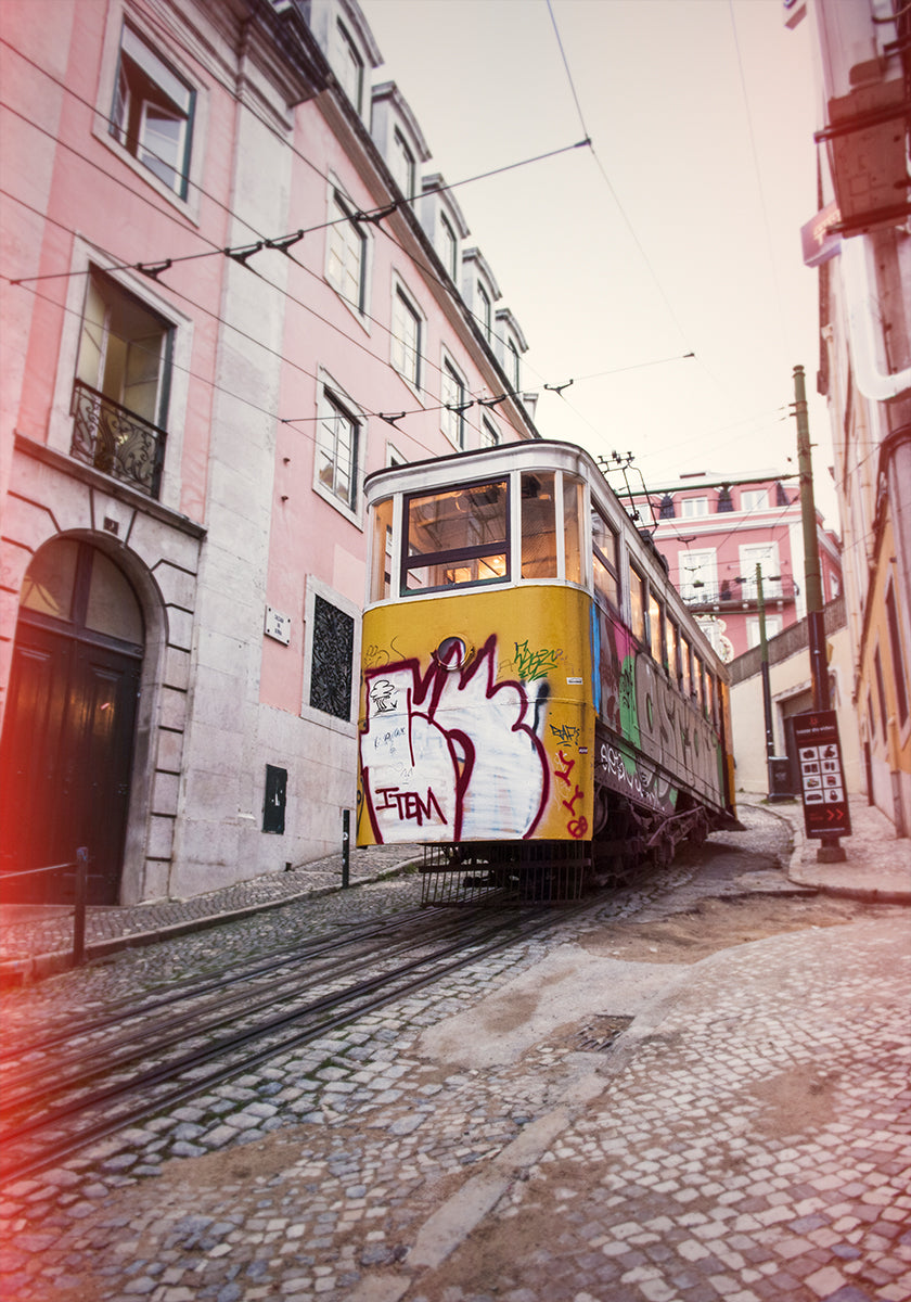 Street Tram Plakat - Posterbox