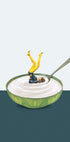 Yoga in my yogurt Plakat - Posterbox