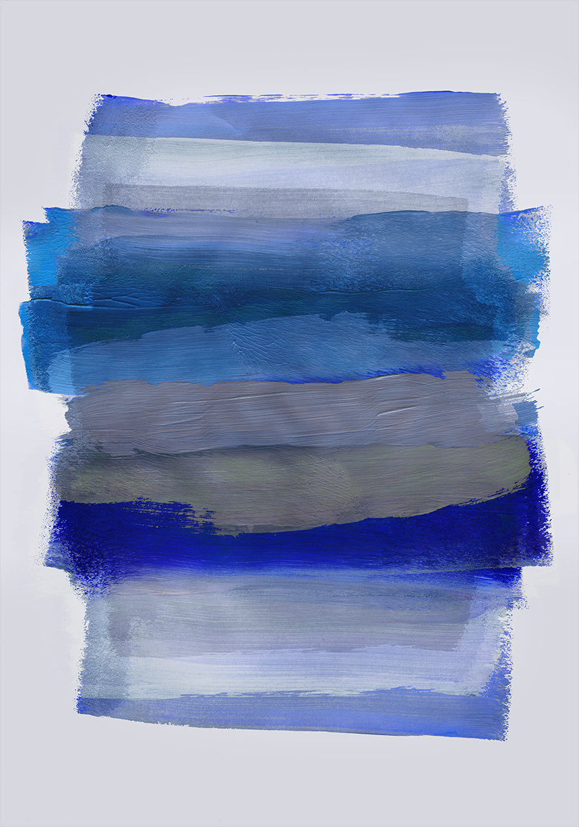 Abstract Brush Strokes 45Y Plakat - Posterbox