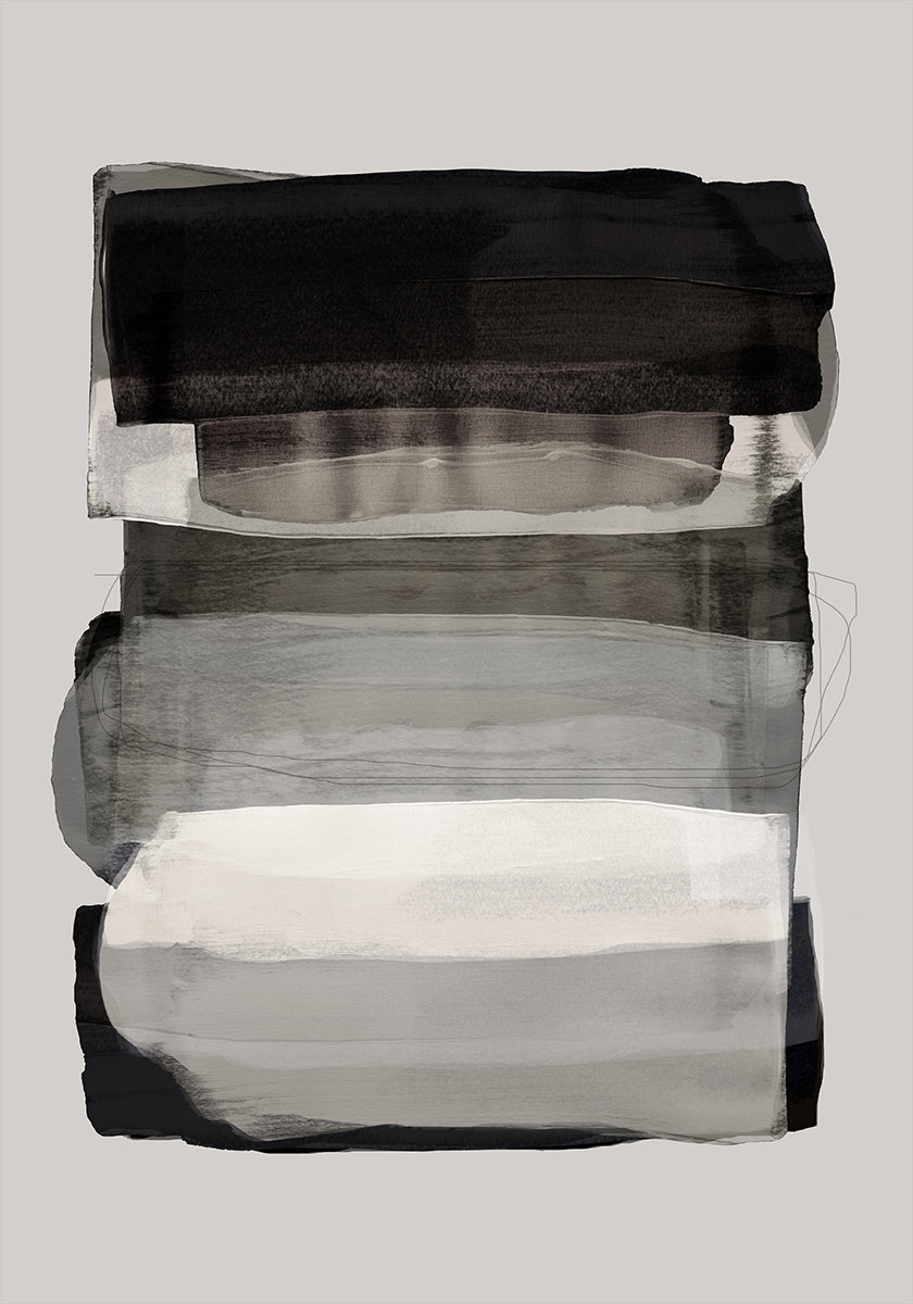 Abstract Brush Strokes 79  Plakat - Posterbox