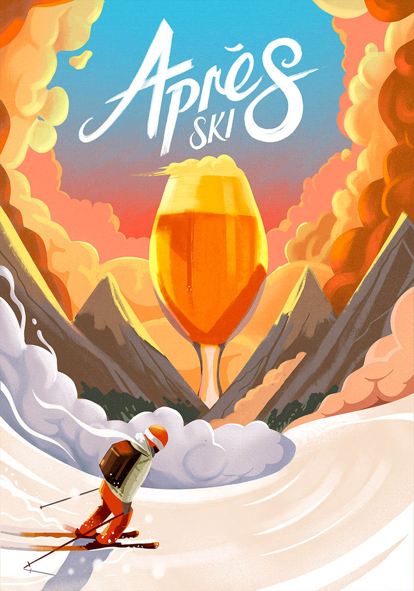Apres Ski Plakat - Posterbox