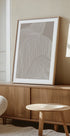 Abstract Organic Lines Plakat - Posterbox