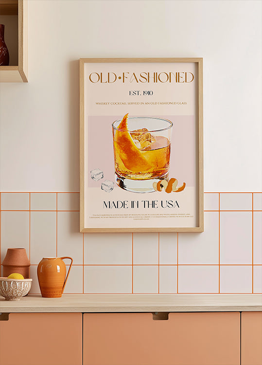 Classic Cocktail Charm Plakat