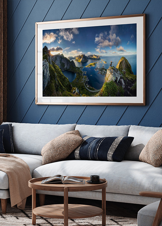 Reinebringen views Plakat