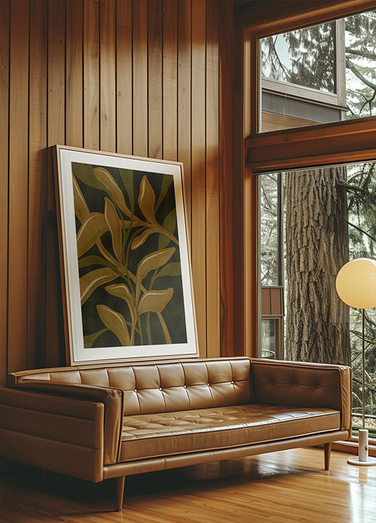 Earthen Foliage Plakat