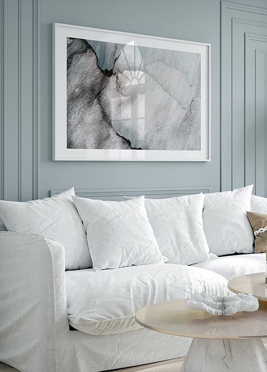 Abstract shapes of landscape #4 Plakat