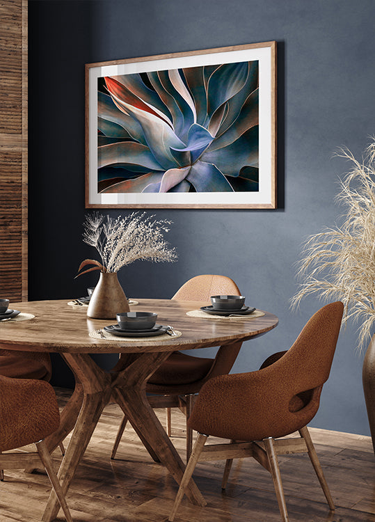 The colors in leaves Plakat