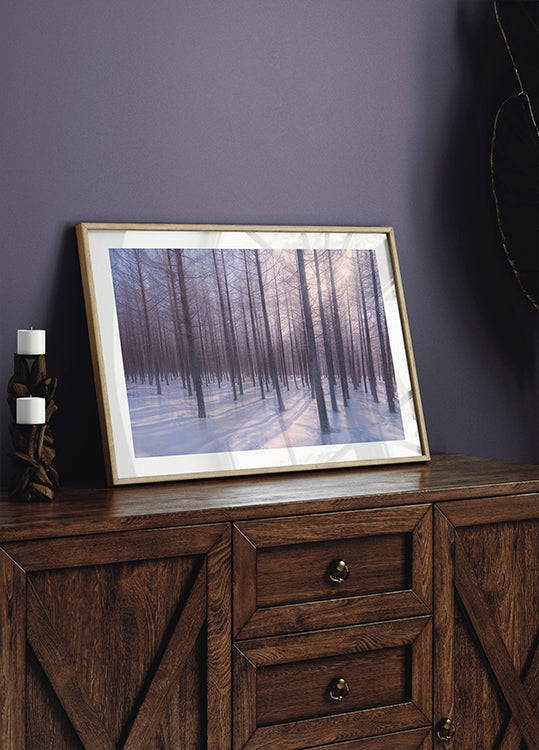 Silent Winter Symphony Plakat