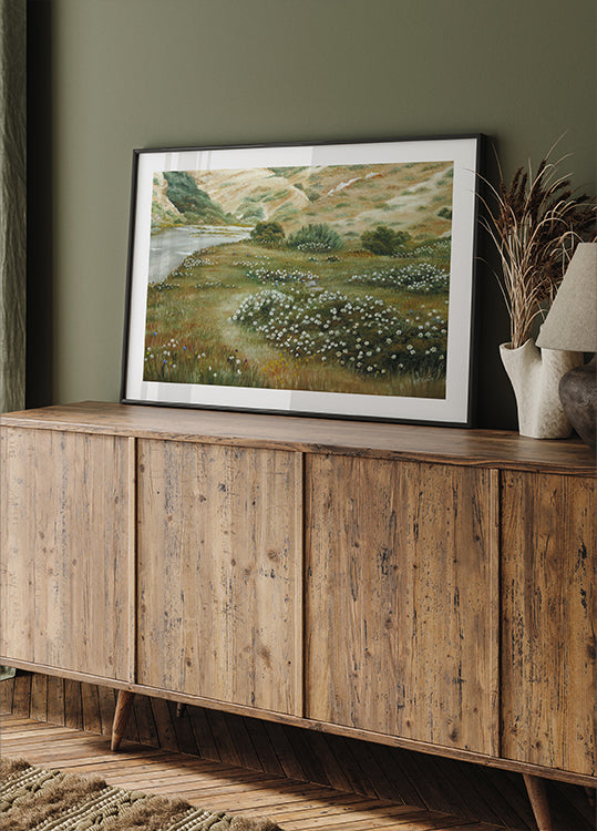 Path of Flowers Plakat