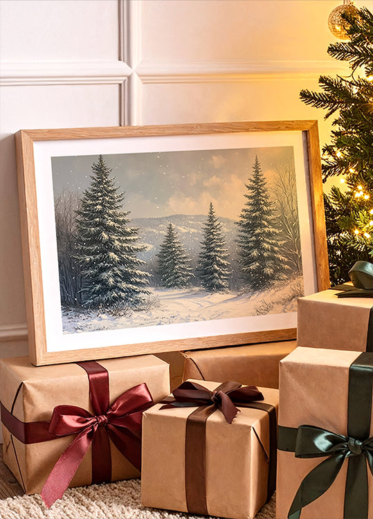 Frosted Horizons Plakat