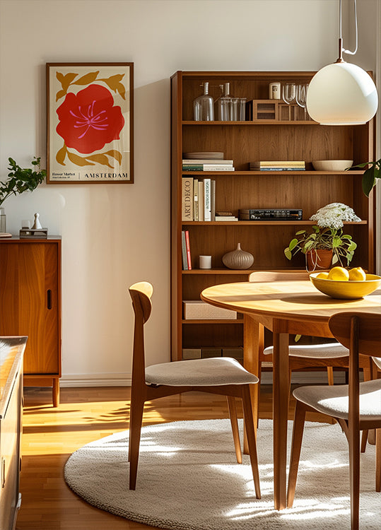 Flower Market. Amsterdam Plakat