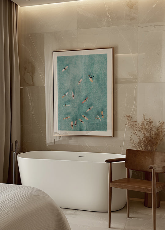 Surfers at Sea No.2  Plakat