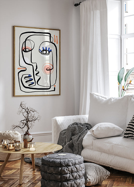 Woman With Nail Polish Plakat