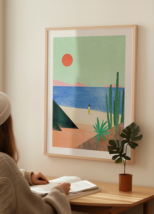 Beach Girl ii Plakat