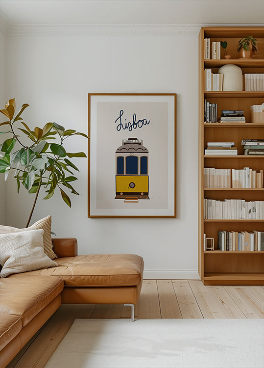 Lisbon Tram Plakat