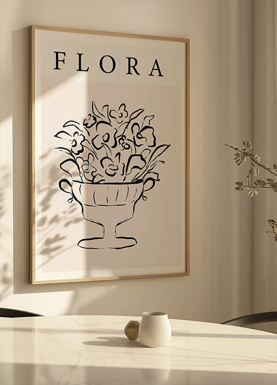 Floral Elegance Plakat