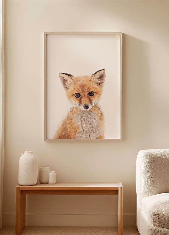 Baby Fox Plakat
