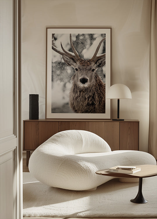 Winter Stag Plakat