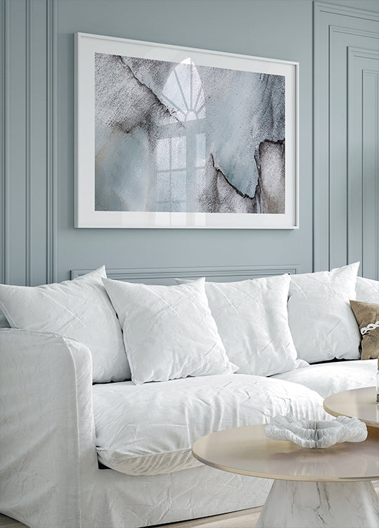 Abstract shapes of landscape #3 Plakat