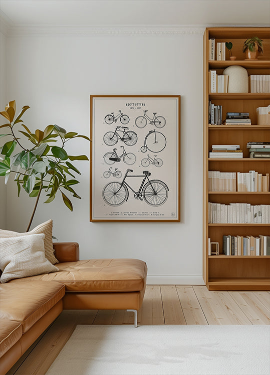 Bicyclettes Plakat