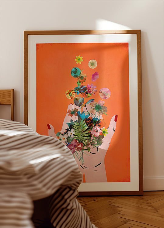 Floral Release Plakat