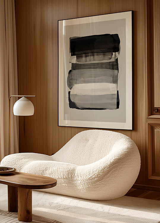 Abstract Brush Strokes 79  Plakat