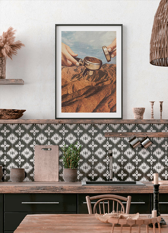 Barista Coffee County Plakat