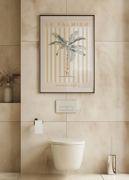 Riviera Plam Tree Plakat