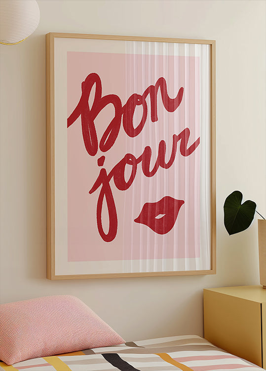 Bonjour Kiss Plakat